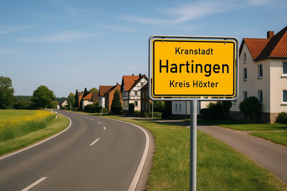 Ein Blick auf Hartingen